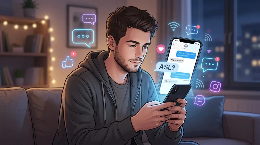 ASL Meaning in Text From a Guy