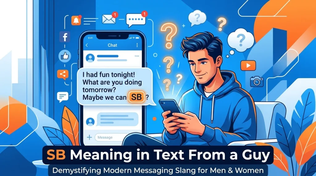 SB Meaning in Text From a Guy