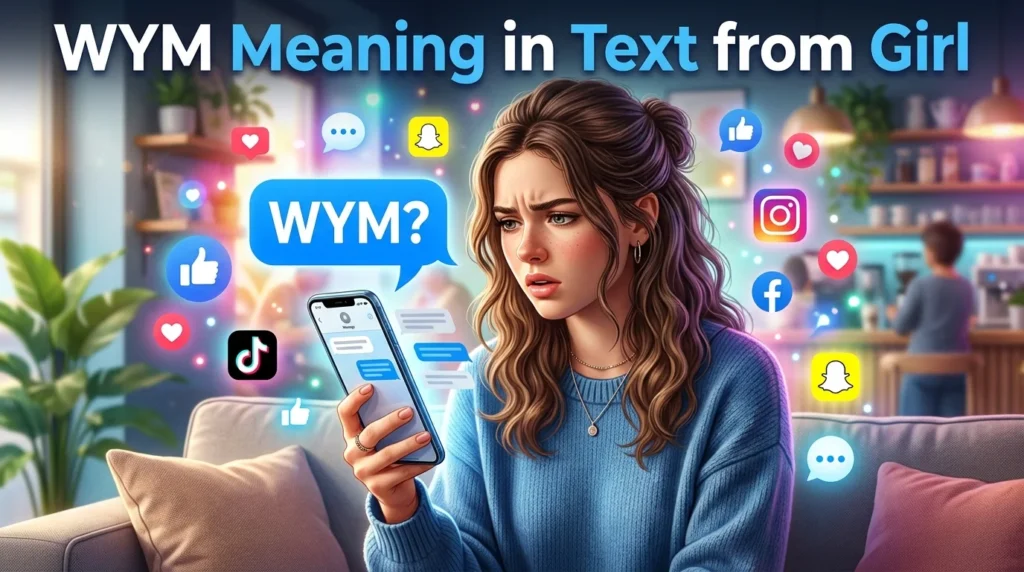 WYM Meaning in Text from Girl