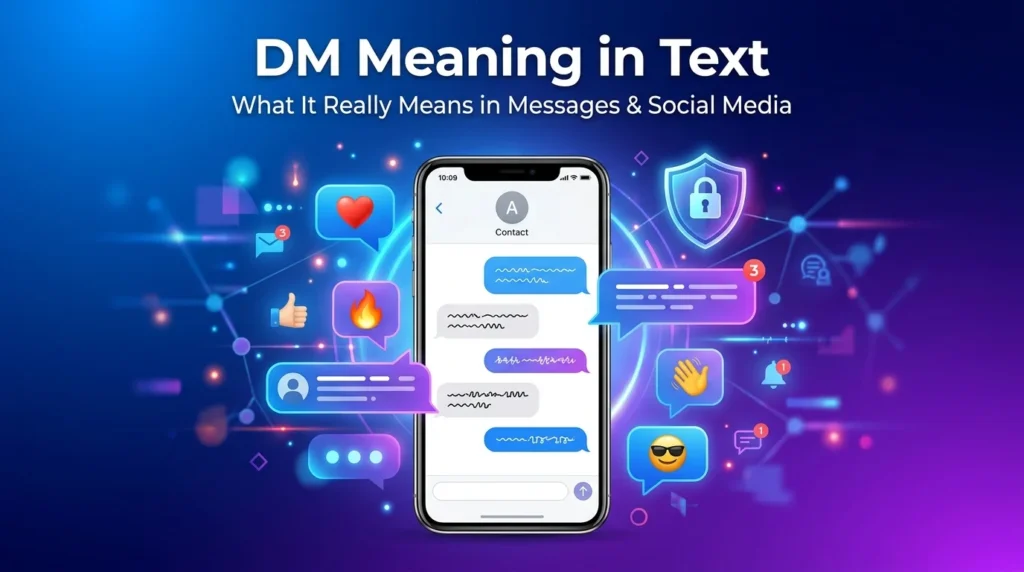 DM Meaning in Text