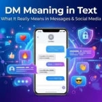 DM Meaning in Text