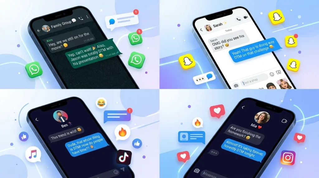 DTM Meaning on Social Media Platforms