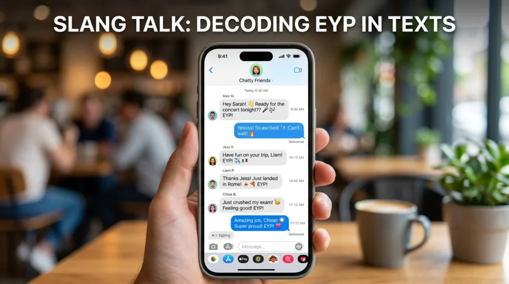 Examples of EYP Meaning in Text in Sentences