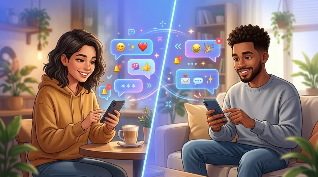FS Meaning in Text from a Girl And Boy