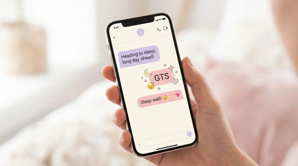 GTS Meaning in Text From Girl