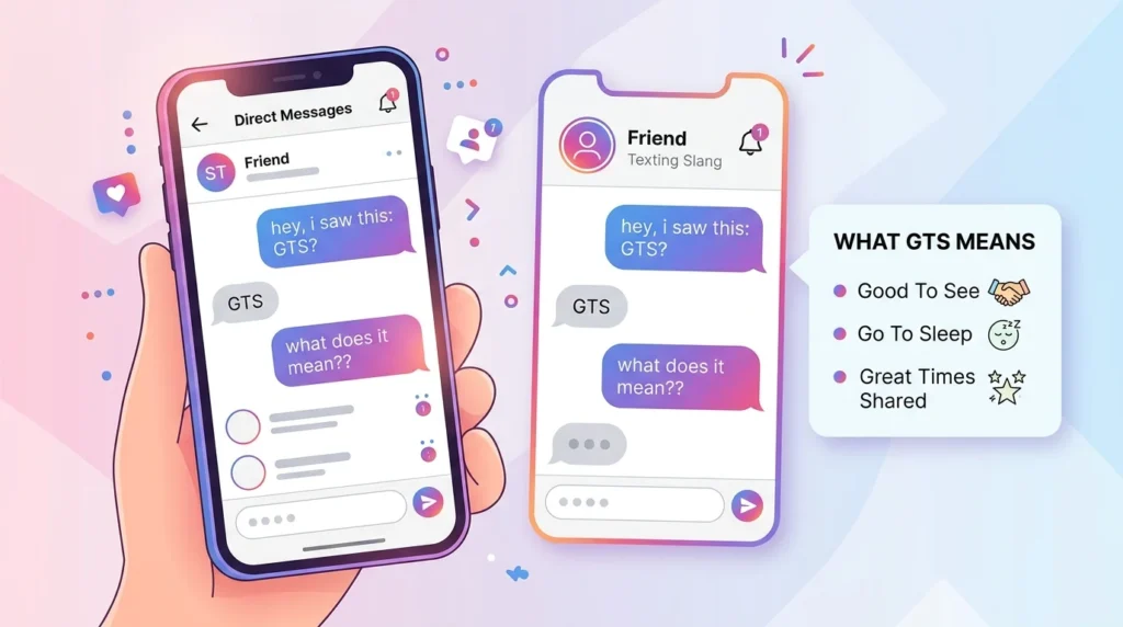 GTS Meaning in Text Instagram