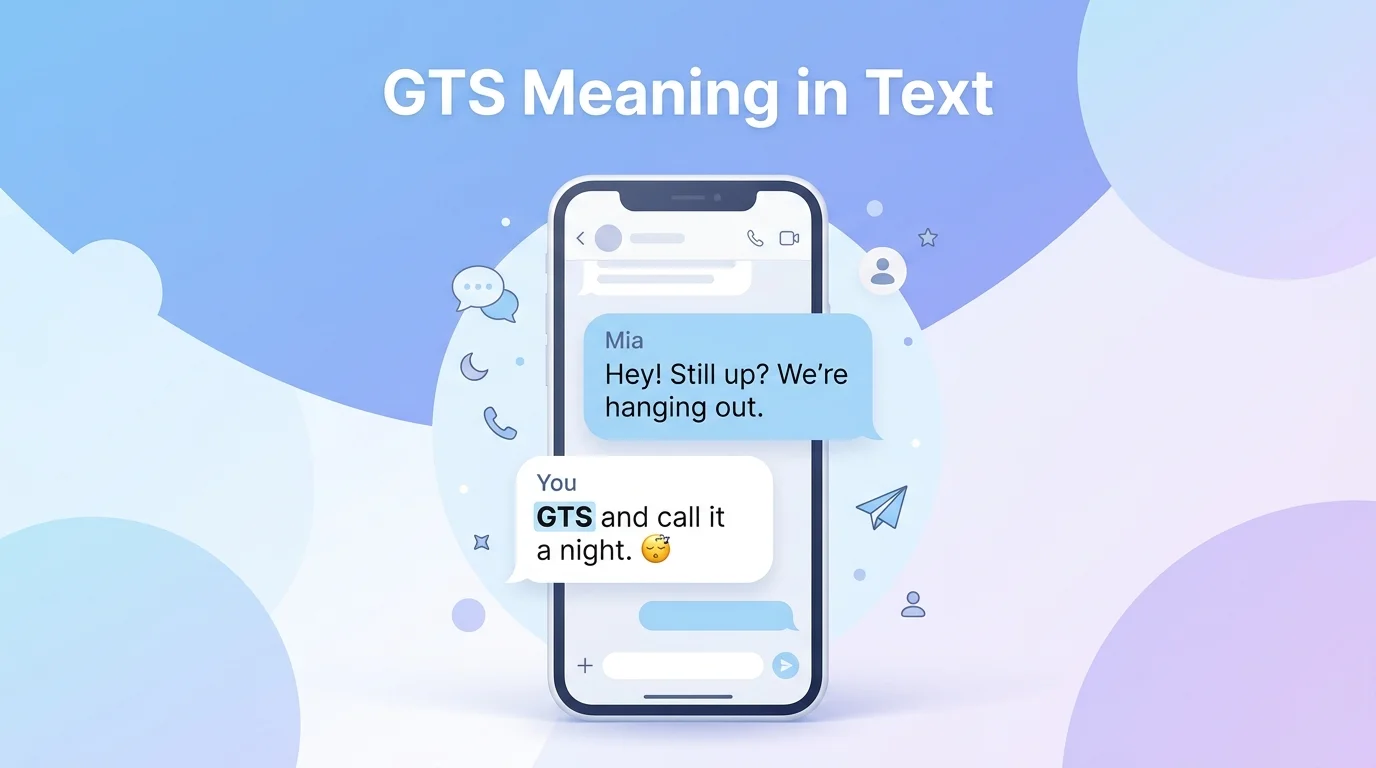 GTS Meaning in text
