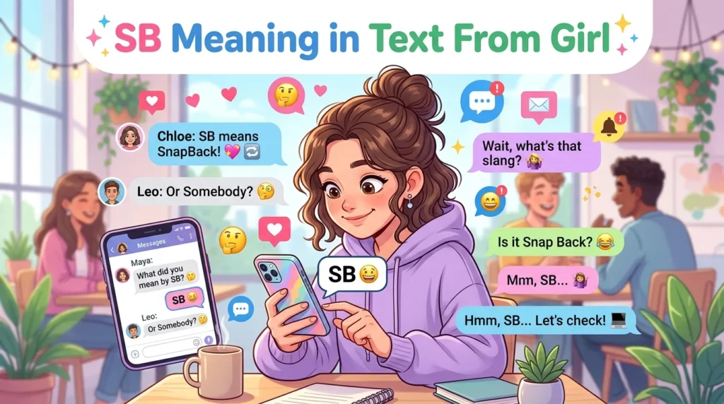 SB Meaning in Text From Girl