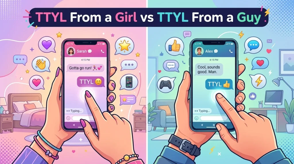 TTYL Meaning in Text From a Guy