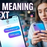 HMU Meaning in text