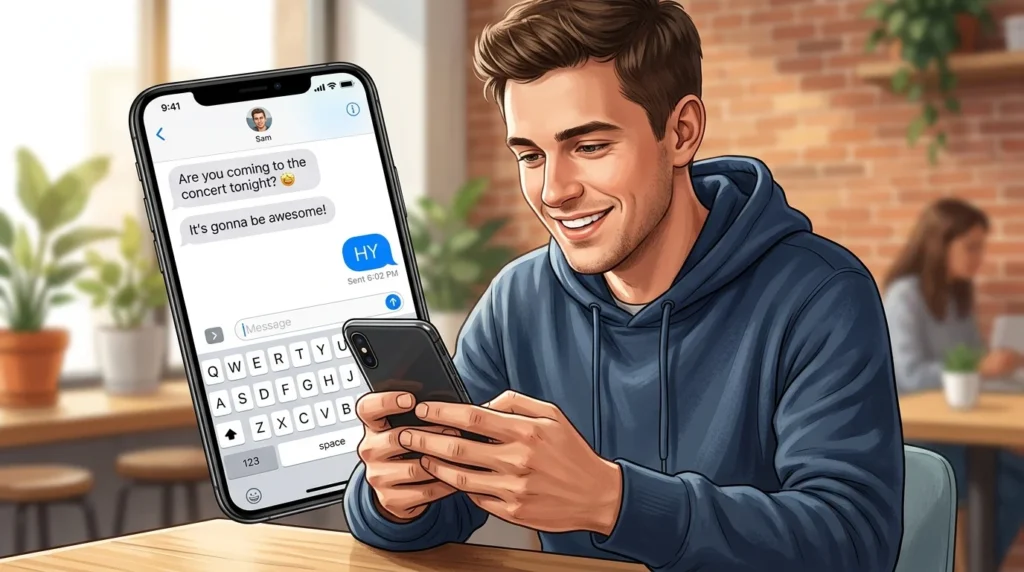 HY Meaning in Text From a Guy