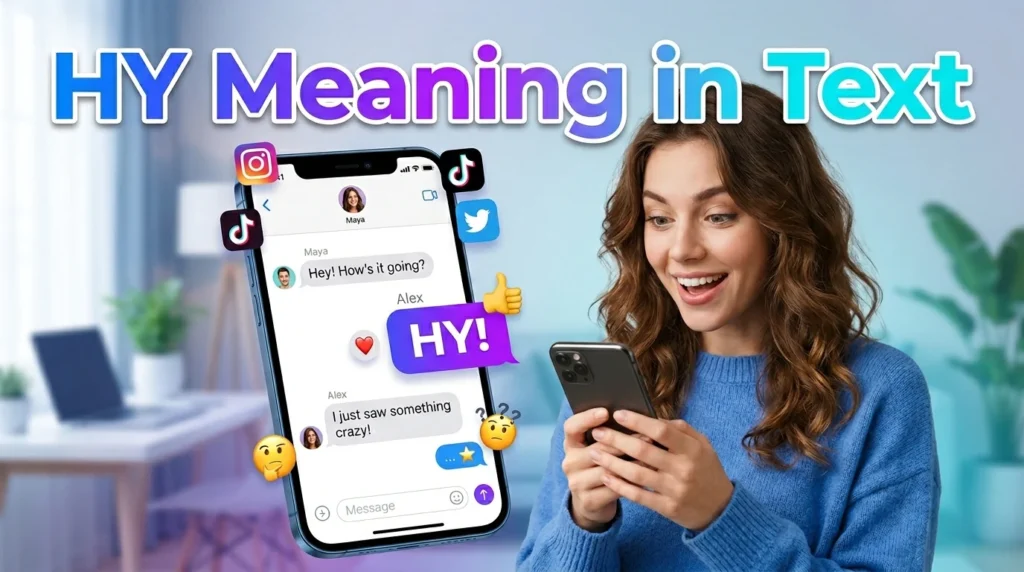 HY Meaning in text