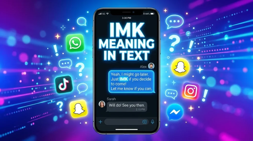 IMK Meaning in Text
