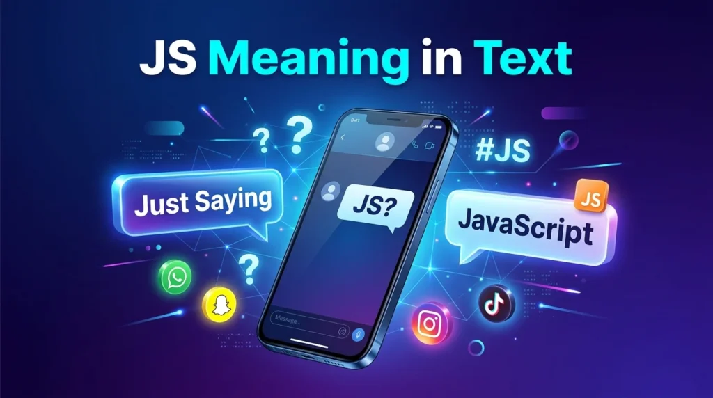 JS Meaning in Text