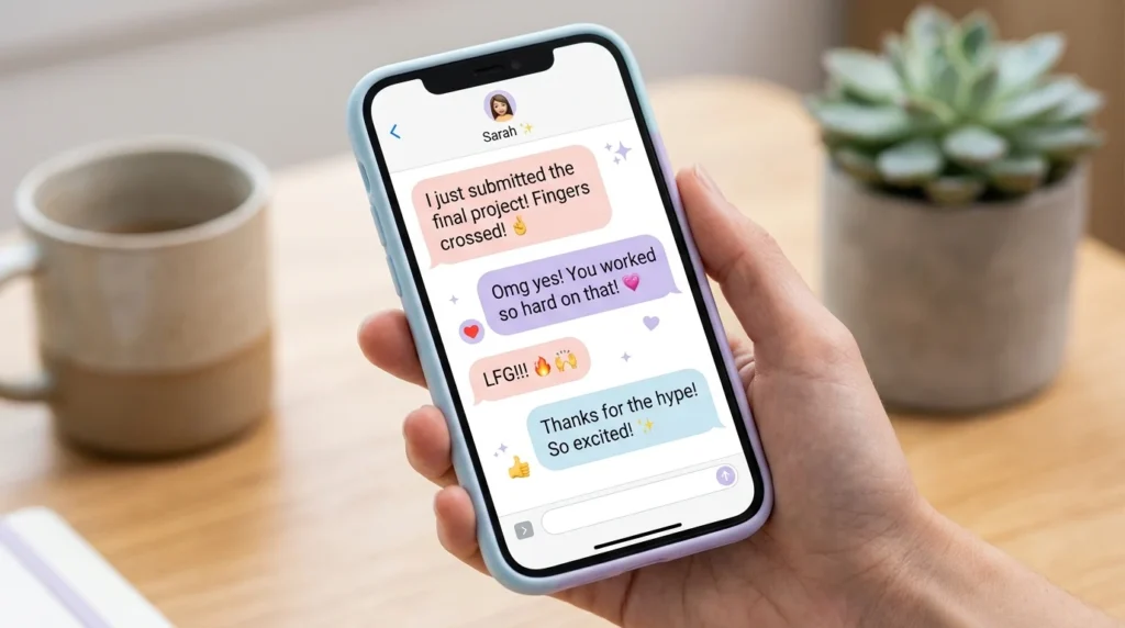 LFG Meaning in Text From Girl