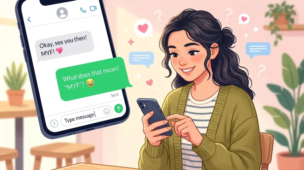 MYF Meaning in Text From Girl