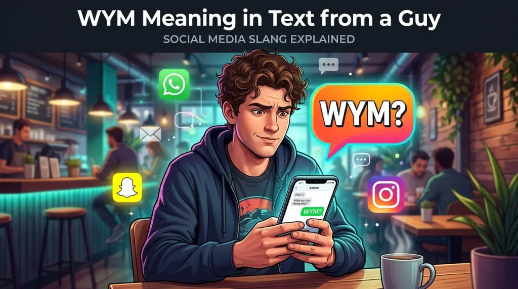 WYM Meaning in Text from a Guy