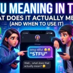 STFU Meaning in Text