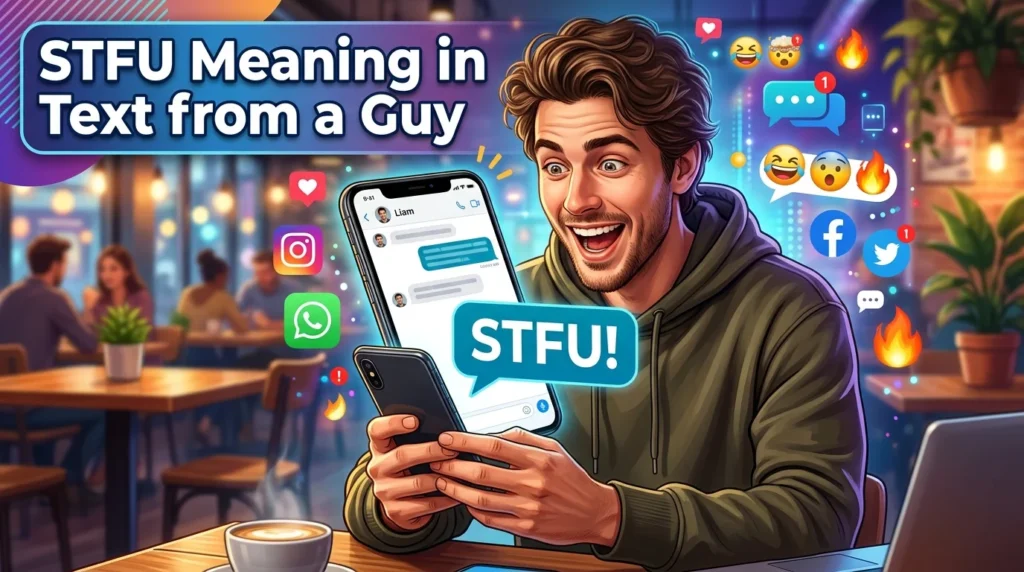 STFU Meaning in Text from a Guy