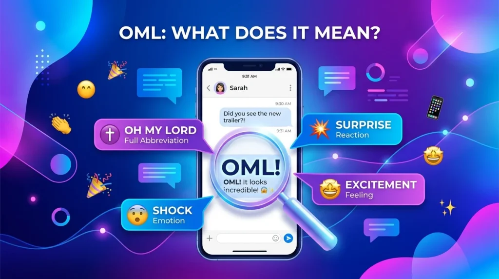 What Does OML Meaning in Text?
