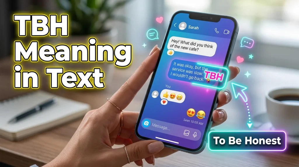 TBH Meaning in Text