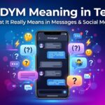 WDYM Meaning in Text