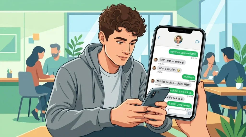 WSG Meaning in Text From a Guy