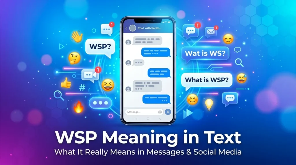 WSP Meaning in Text
