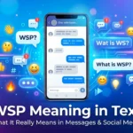 WSP Meaning in Text
