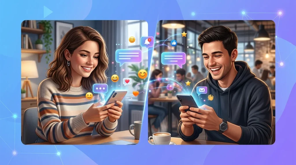 WSP Meaning in Text from a Girl And Boy
