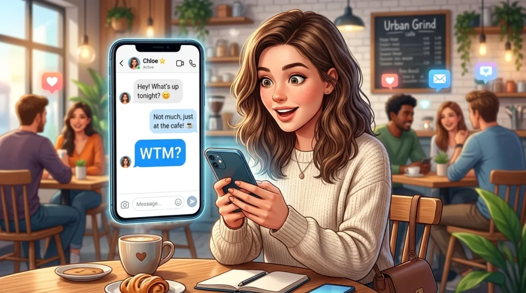 WTM Meaning in Text From Girl