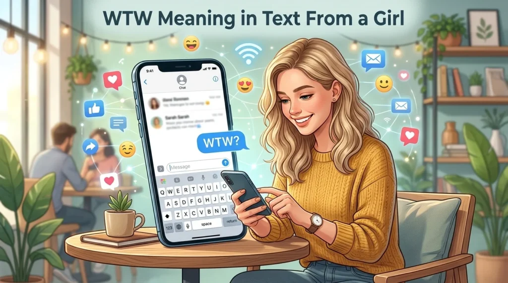 WTW Meaning in Text From a Girl