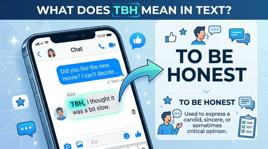What Does TBH Mean in Text?