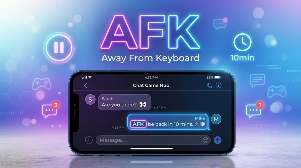 AFK Meaning in Text