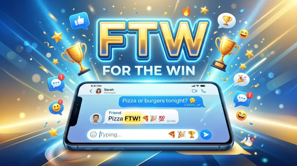 FTW Meaning in Text