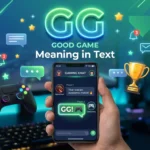 GG Meaning in Text