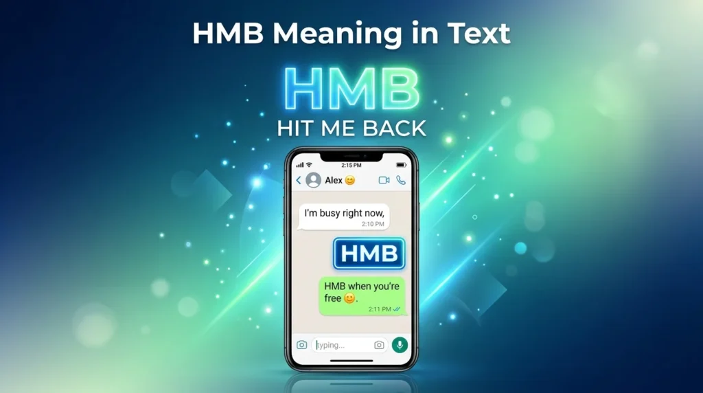 HMB Meaning in Text