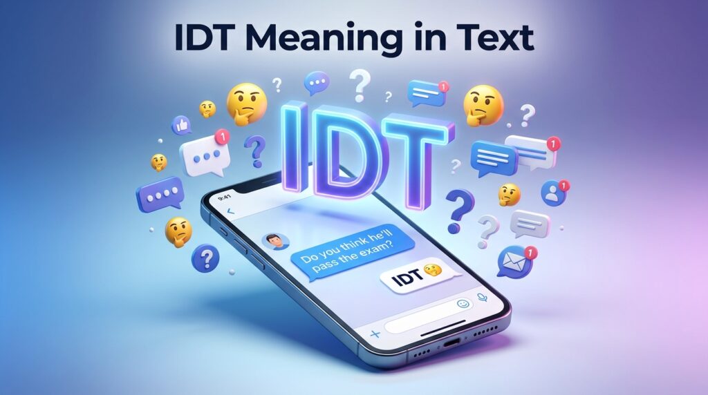 IDT Meaning in Text