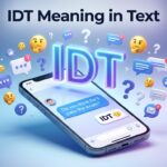 IDT Meaning in Text