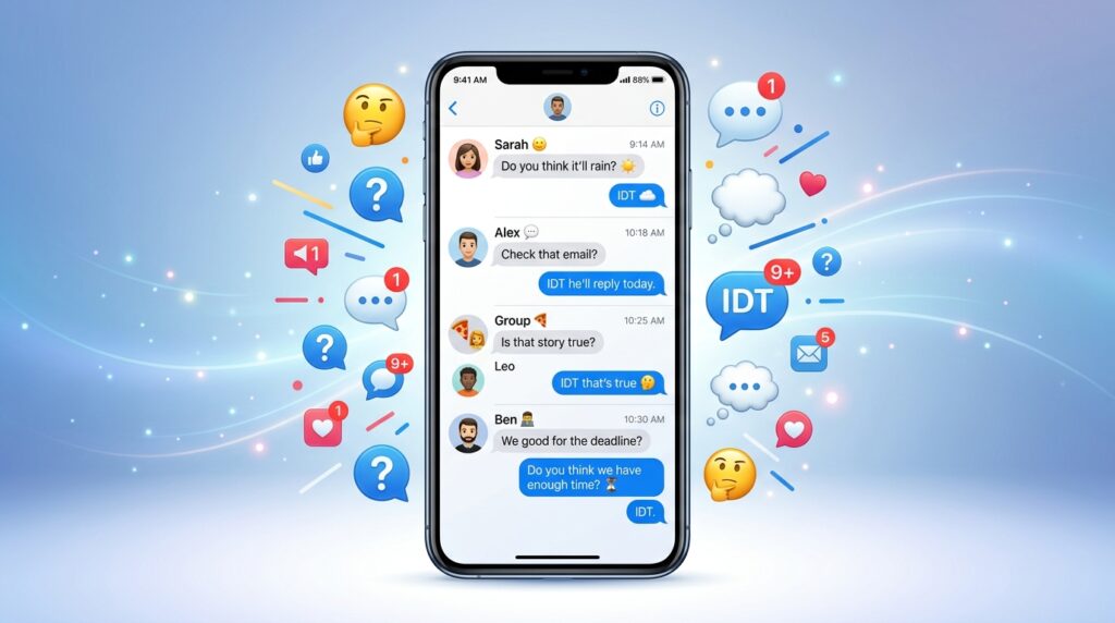 IDT Meaning on Social Media Platforms