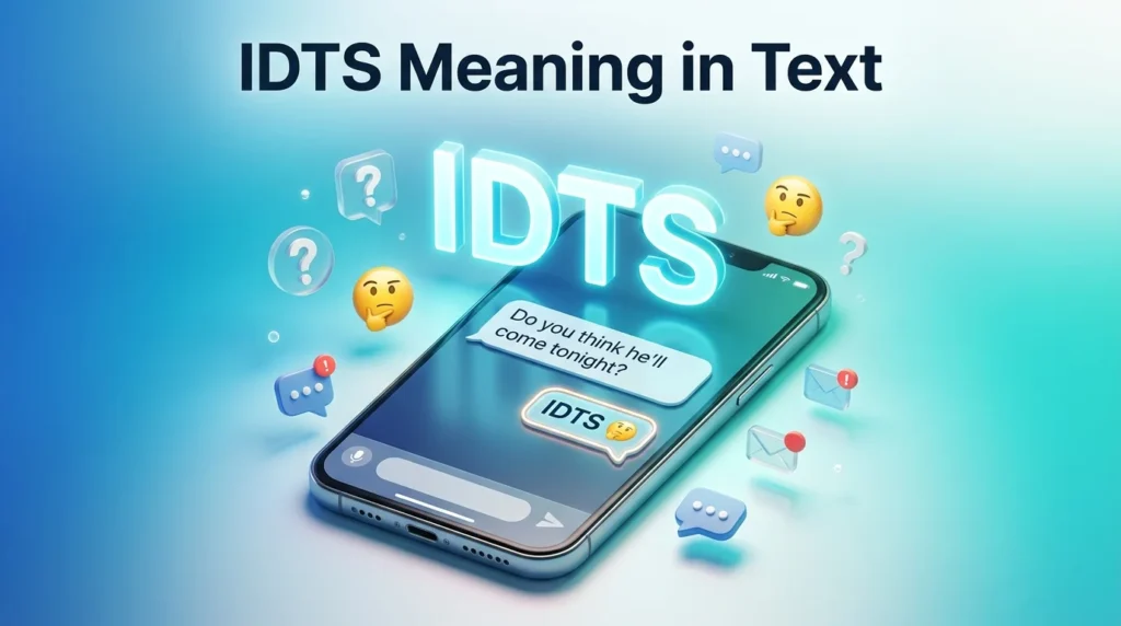 IDTS Meaning in Text