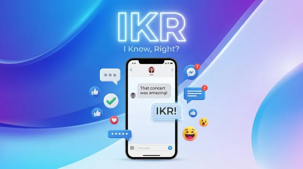 IKR Meaning in Text