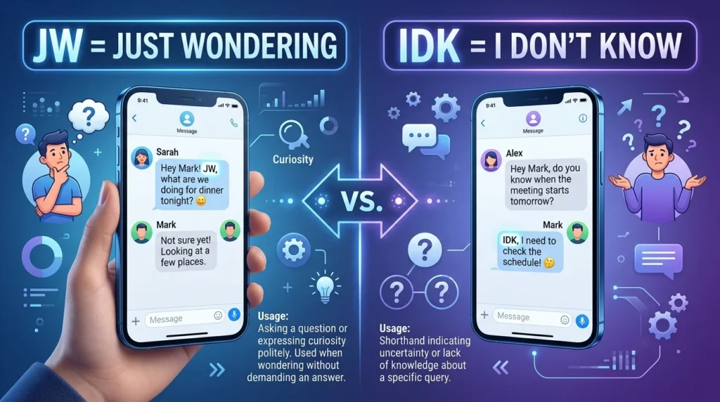 Other Meanings of JW