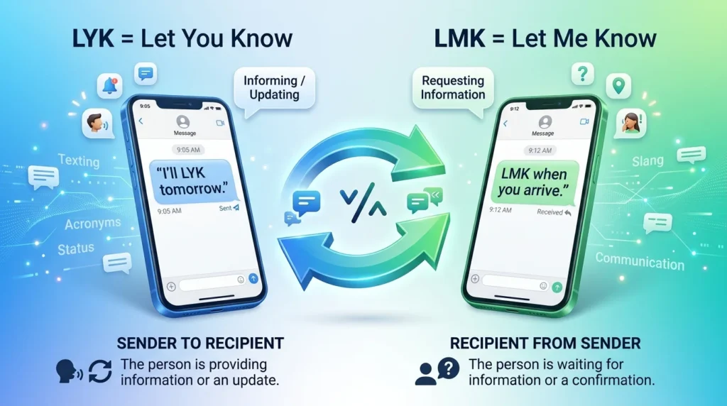 Difference Between LYK and LMK