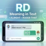 RD Meaning in Text