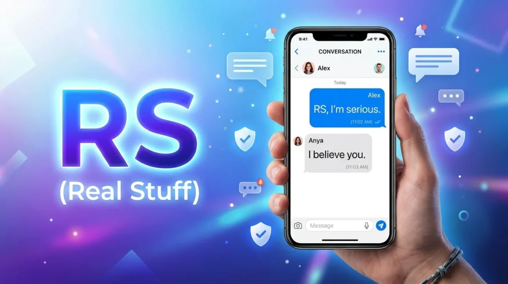 RS Meaning in Text
