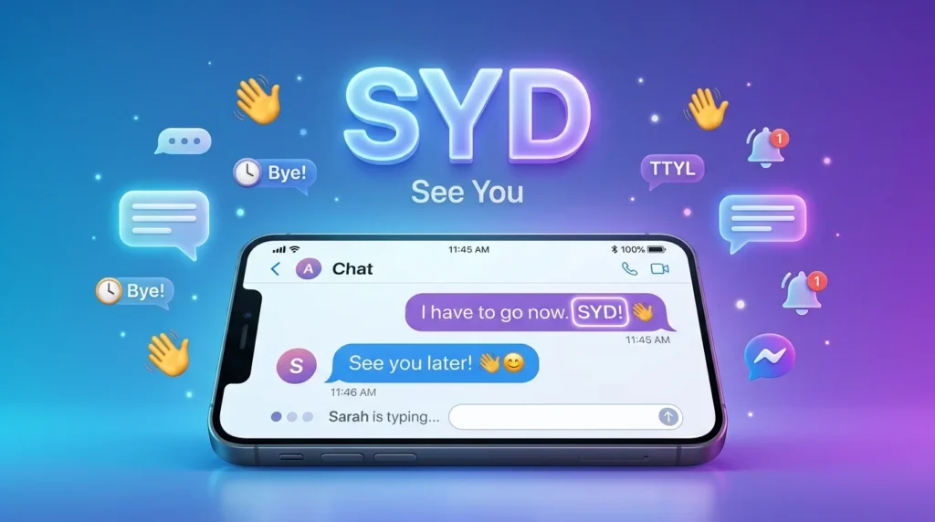 SYD Meaning in Text