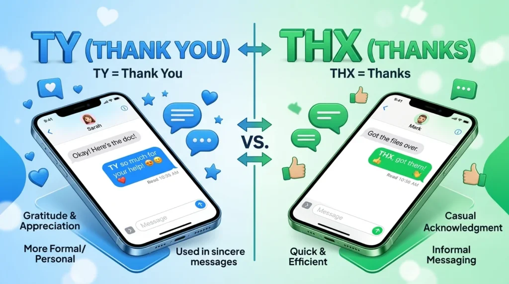 Difference Between TY and THX
