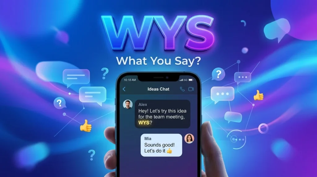 WYS Meaning in Text