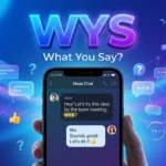 WYS Meaning in Text